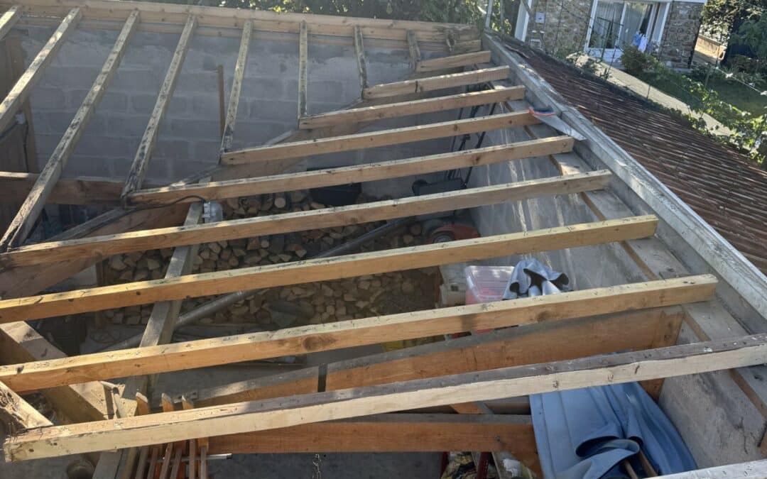 Construction extension de maison et sa couverture neuve